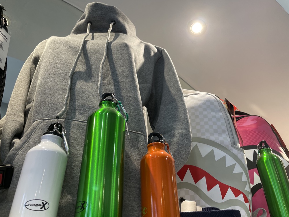 Felpa con cappuccio Fruit of the loom, Zaini Sprayground